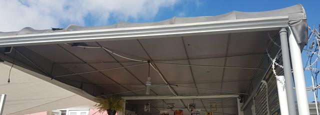 Estrutura para toldo barbada gigante faço no cartão 10 x sem juros
