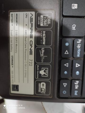 Netbook aspir One Acer 722 - Foto 3