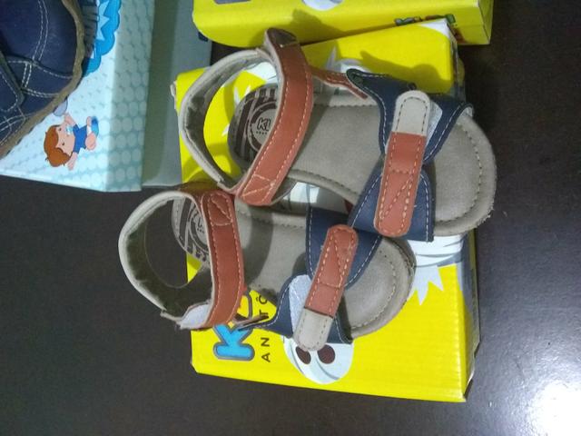 Vendo lote de sapato de menino e tapete de Eva - Foto 3