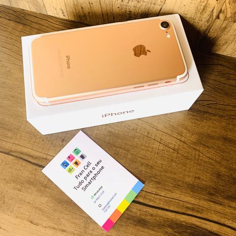 IPhone 7 128GB Rose. ACEITO CARTÃO - Foto 4