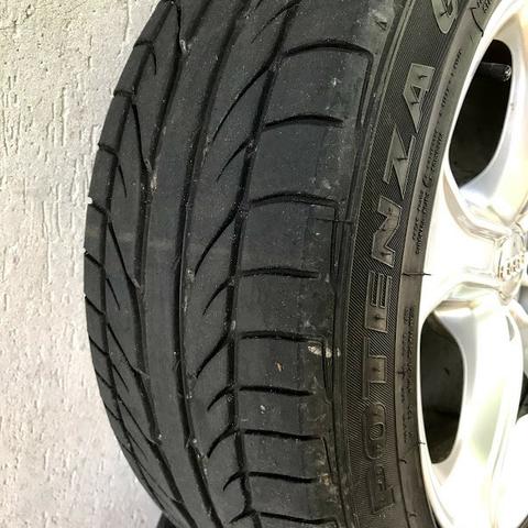 Rodas Originais Audi A5 Aro 17 5x112 + Pneus Bridgestone Novos - Foto 7
