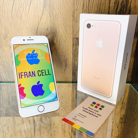 IPhone 7 128GB Rose. ACEITO CARTÃO - Foto 3