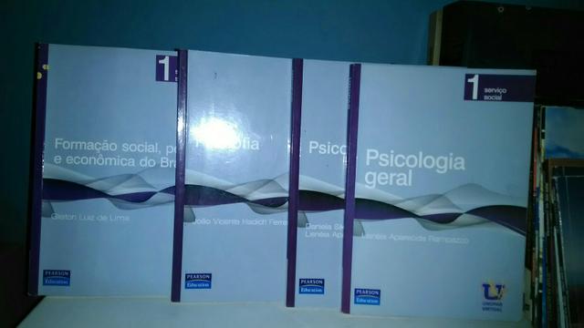 Livros do curso de serviço social e segurança do trabalho