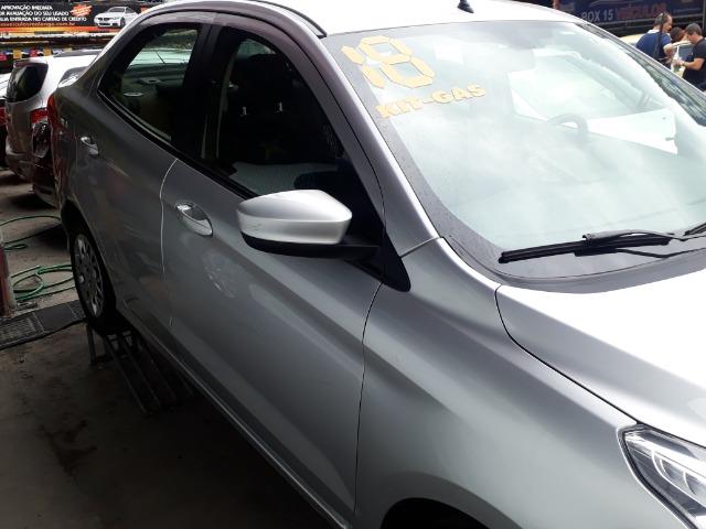 Black Friday*Somente no mês de Dezembro!Ford Ka 1.5 SE ano 2018 Prata, GNV. Completo!! - Foto 2
