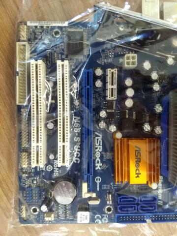 Athlon x2 dual core 2.1ghz am2 mb asrock n68-s ucc ddr2 - Foto 4
