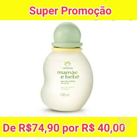 Água de Colônia Sem Álcool Mamãe e Bebê - 100ml