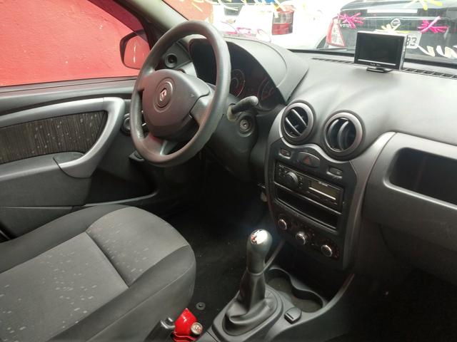 Renault Logan ano 2012 entrada + parcelas 489,00 fx cdc- grátis IPVA 2020 e gnv - Foto 6