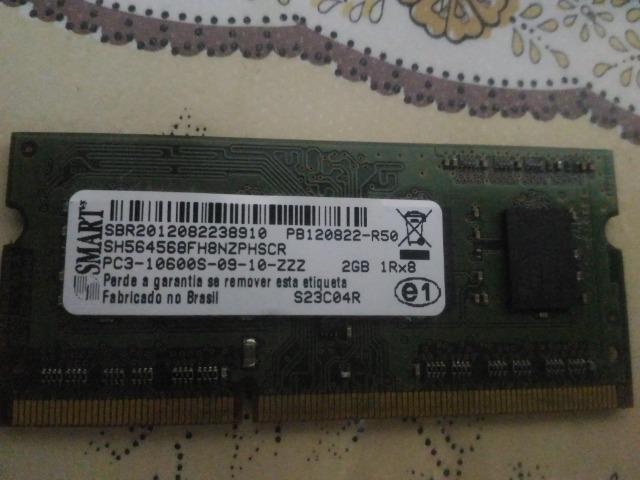 Memoria para notebook 2 gb ddr-3