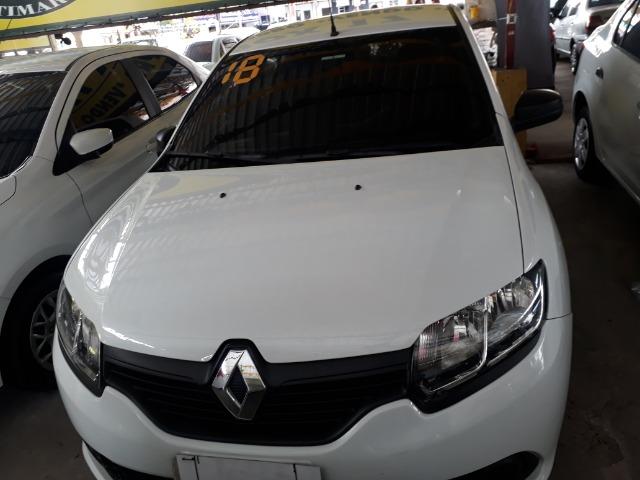 Black Friday*Somente no mês de Dezembro!!Sandero Authentique 1.0ano 2018 Branco*Completo - Foto 5