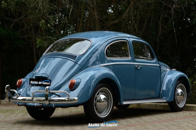 Fusca 1300 1968 Azul Real - Um espetáculo em detalhes! Vale conferir! Ateliê do Carro - Foto 2