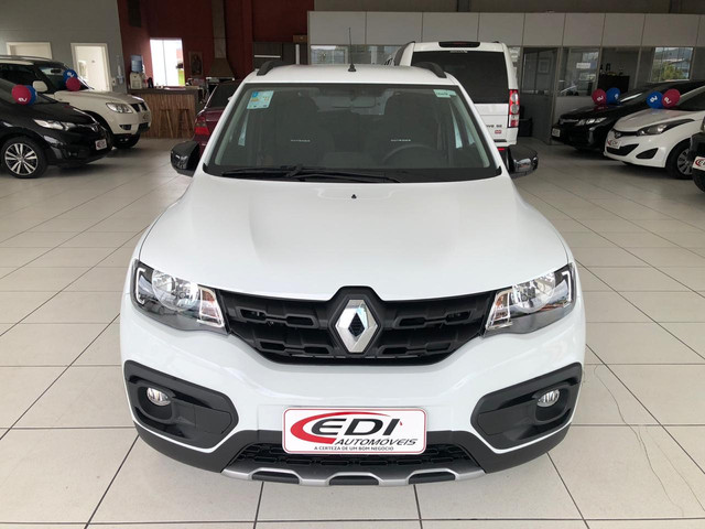 Kwid Outsider 1.0 Flex Mec Completo 2020 Único Dono - Foto 2