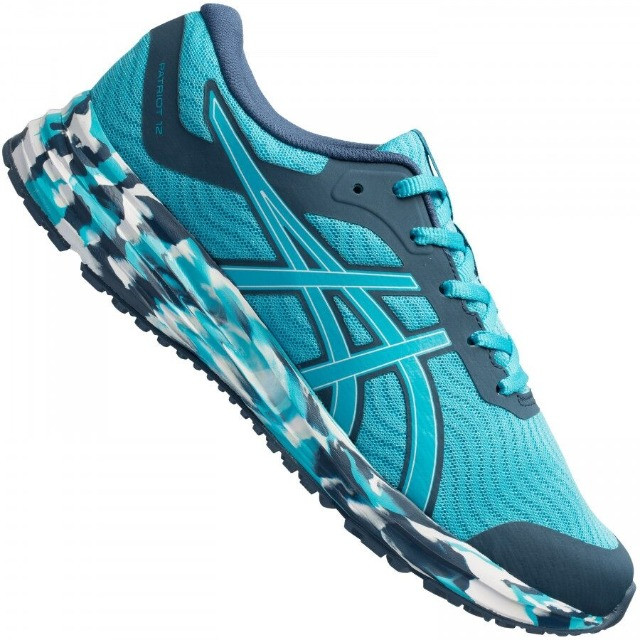 tenis asics azul claro