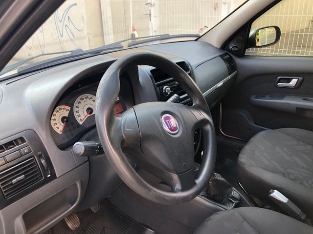 Fiat Palio Attractive Completo 1.0 Flex 4 Portas Prata 2007/08 - Foto 7