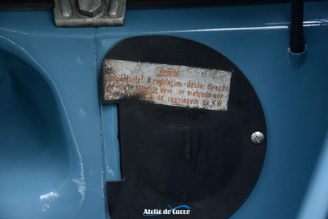 Fusca 1300 1968 Azul Real - Um espetáculo em detalhes! Vale conferir! Ateliê do Carro - Foto 16