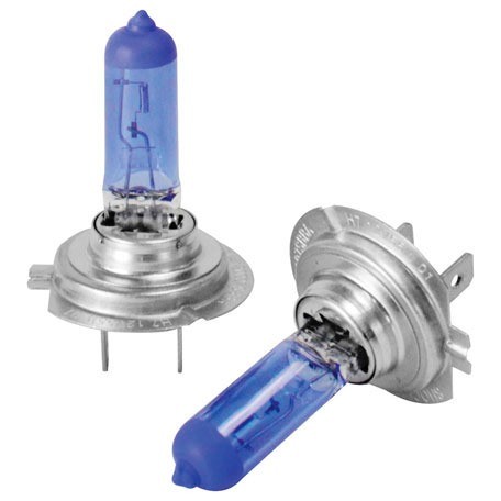 Par Lâmpadas Super Branca H7 Shocklight 55w 8500k 12v - Foto 2