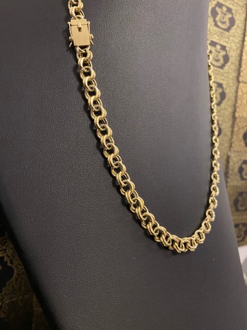 Corrente  em ouro 18k 24,2 gramas - Foto 4