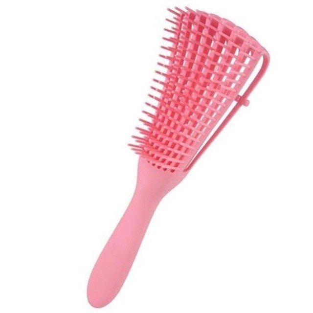Vendo escova polvo rosa,ideal para definir os cachos. - Foto 2