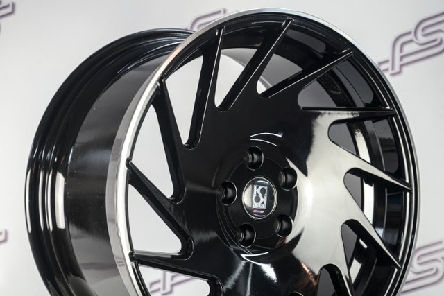 Rodas Koko Kuture SL034 Preto 5x114,3 - 19x8,5 e 19x9,5 aro 19 duas talas - Foto 5