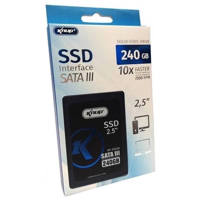 SSD INTERFACE SATA III DE 240GB KNUP KP-SS240