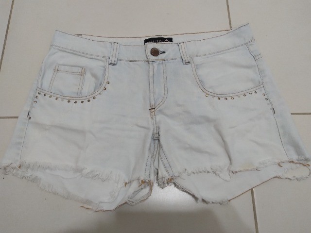 Dois Shorts Jeans Femininos Mercatto E Eclectic Tam. 42 - Foto 5