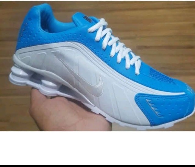 nike shox azul bebe