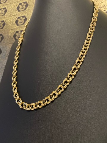 Corrente  em ouro 18k 24,2 gramas - Foto 2