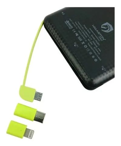 Bateria Portátil Power Bank 5.000mah Universal H Mastron  PN 952 - Foto 3