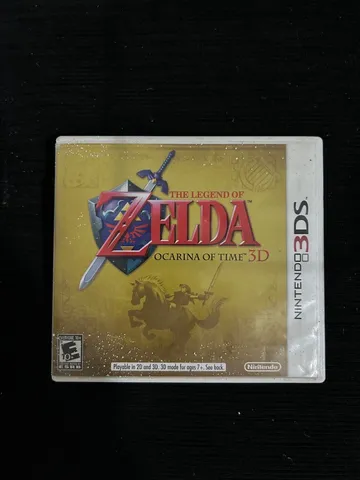 Cartucho Personalizado Zelda Ocarina Of Time - Pt-br - Reprô