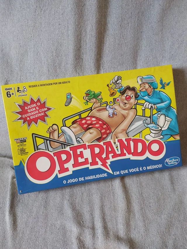 Jogo Operando - Clássico - Sam - Hasbro