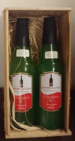 Vinho artesanal de frutas amazonicas