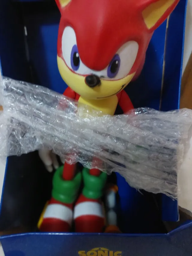 Promoção Boneco Do Sonic Grande Articulado Na Caixa Original