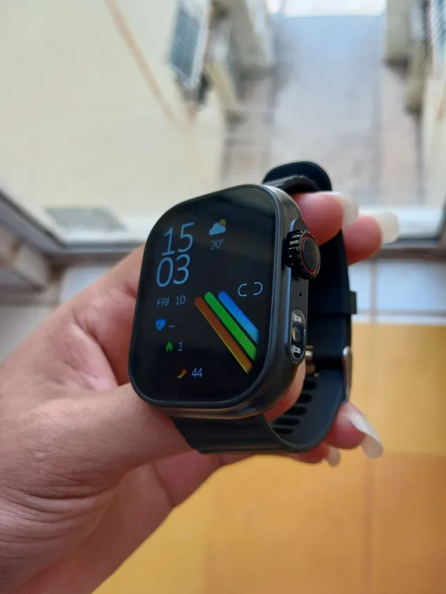 Como configurar e ajustar hora e data do relógio smartwatch x8 max