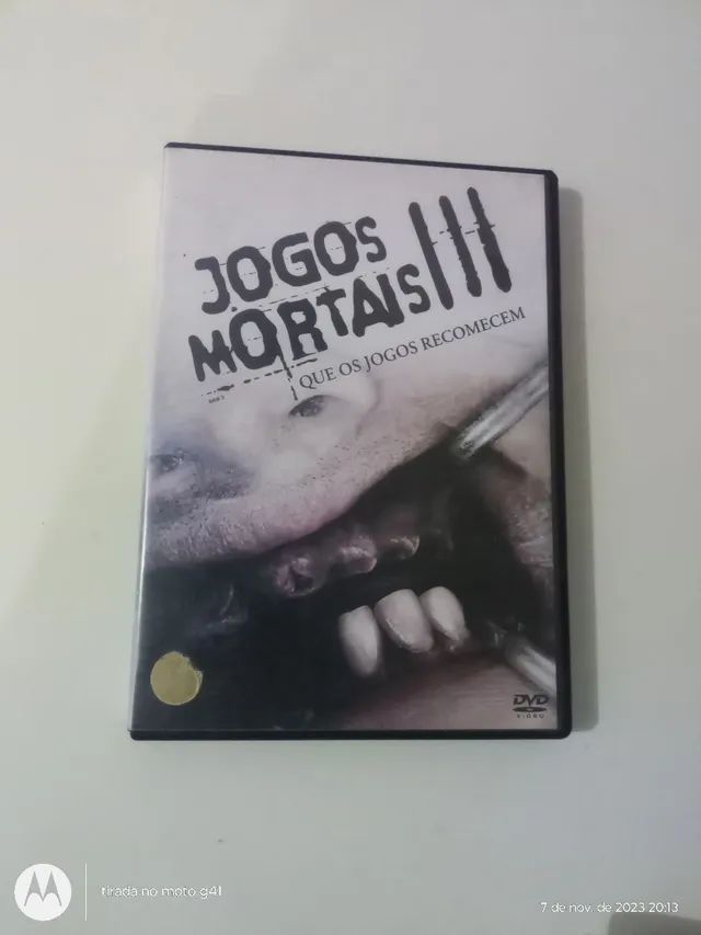 DVD Jogos Mortais III - Que Os Jogos Recomecem