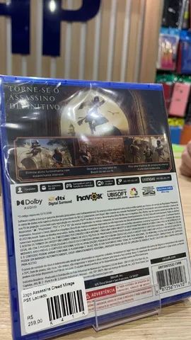 Jogo Assassin's Creed Mirage, PS5