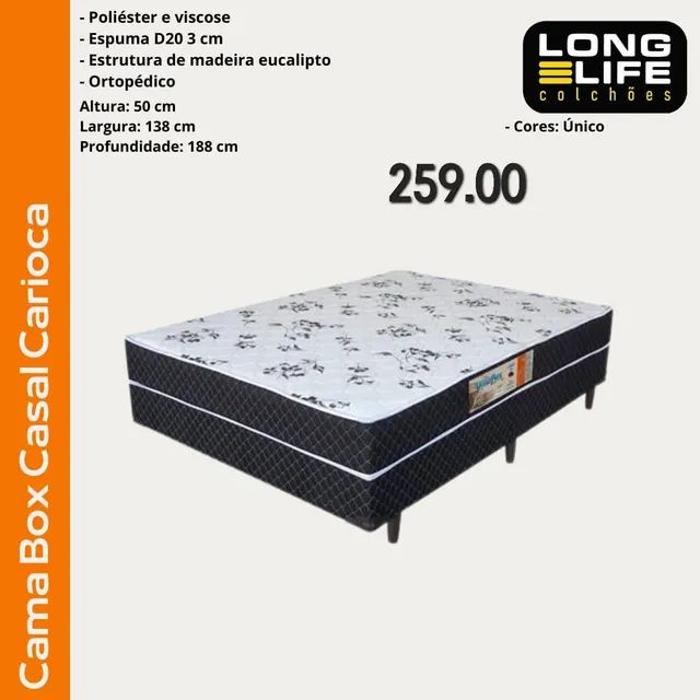 Cama Box Casal Carioca- ENTREGA HOJEEE!! 