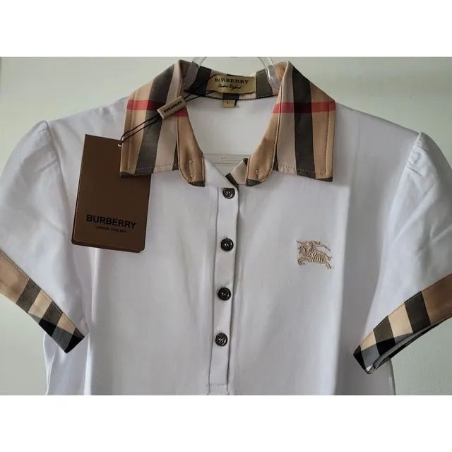 Camisa burberry hotsell feminina preços