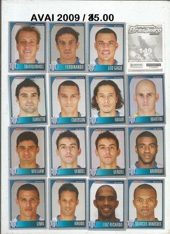 figurinhas campeonato brasileiro 2005 / 2009 - Foto 3