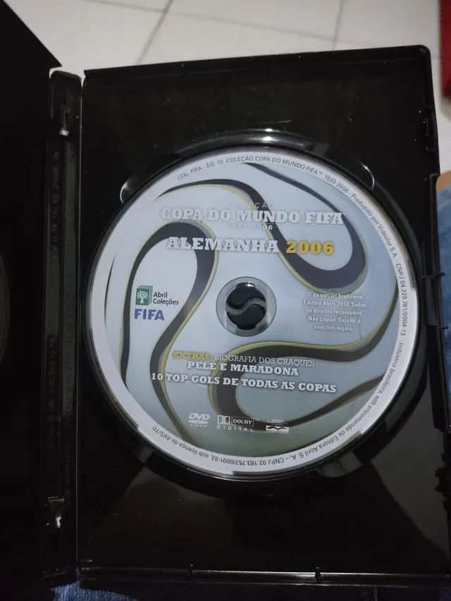 DVD COPA DO MUNDO JOGOS 2006