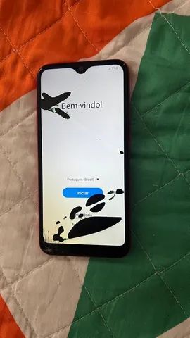Samsung A01 tela quebrada