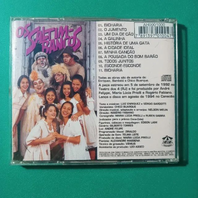 cd os saltimbancos - Foto 3