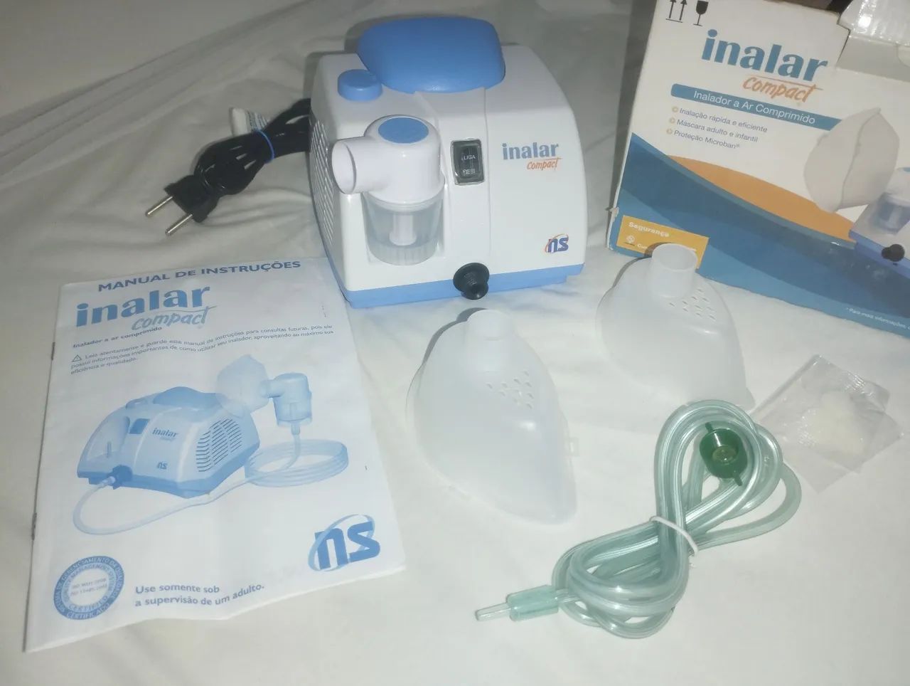 Inalador Compacto - Novo - Foto 6