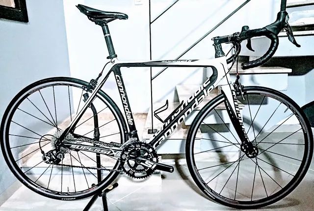 CANNONDALE(54) SUPERSIX SHIMANO105 10V (cartão 18x, até 3x s\juros). Trocas $8.5