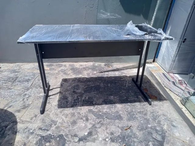 Mesa para escritório sim sem gavetas - Foto 2