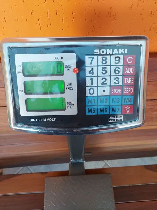 Balança digital 150kg (Nova) - Foto 3
