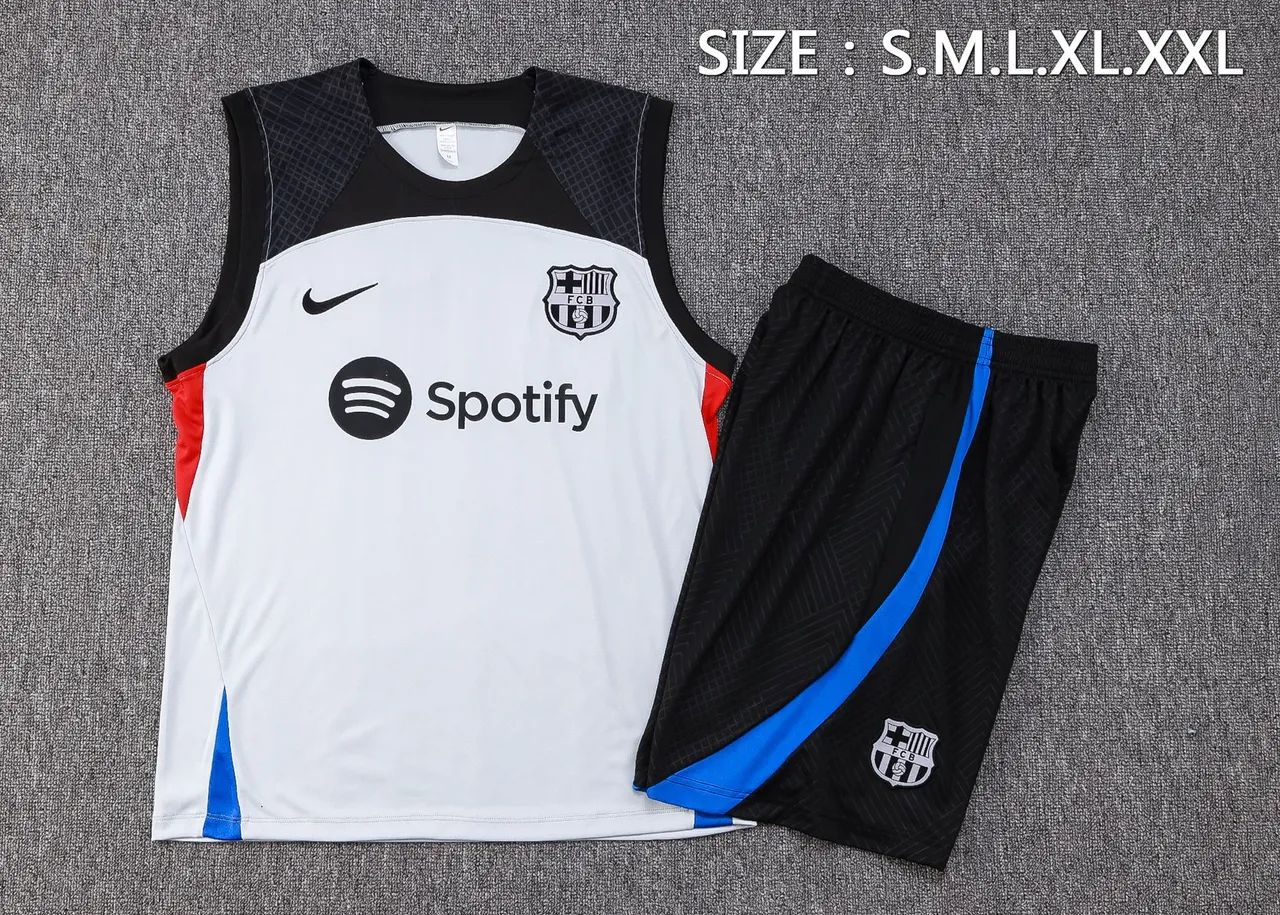 Conjunto de treino do Barcelona - Pronta entrega  - Foto 2