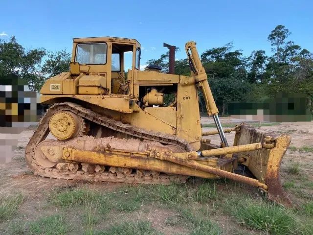 trator de esteiras caterpillar d8 d8l d8k d8n ano 1985