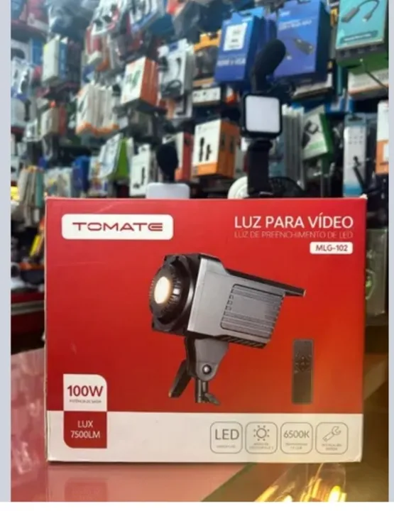 Luz para vídeo 100w