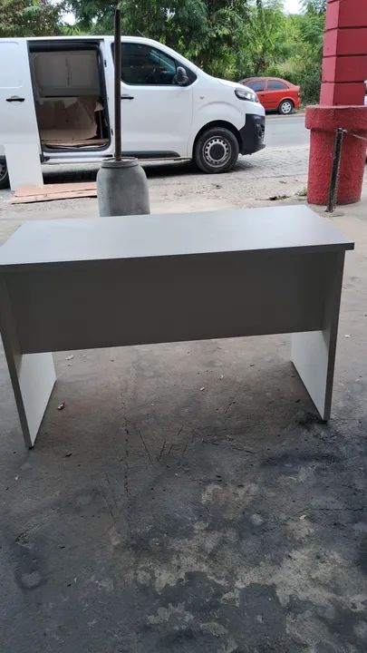 Mesa de Secretária Branca - Foto 2