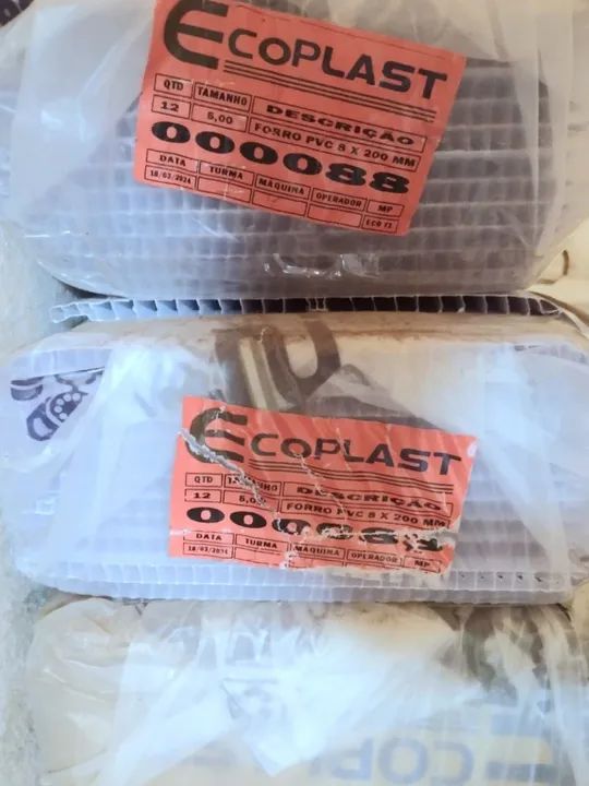 Forro PVC 55 metros - Foto 2