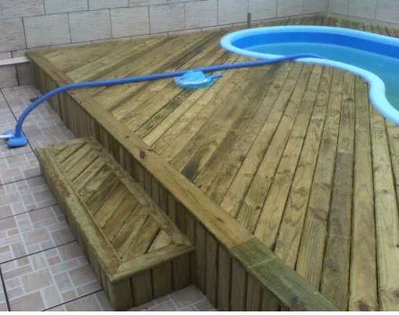Deck de Pinus autoclave 